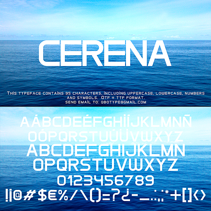 Cerena字体 5