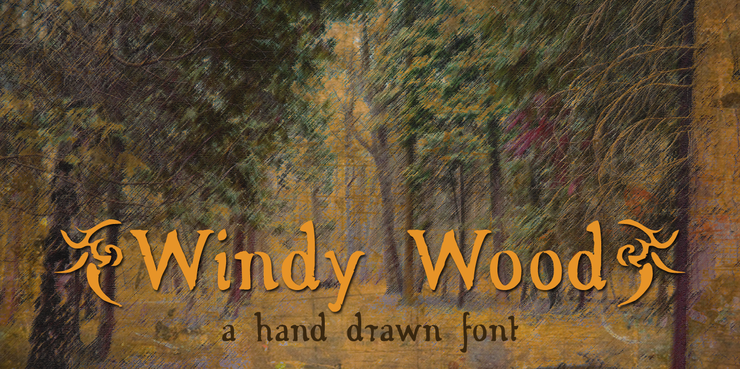 Windy Wood Demo字体 1