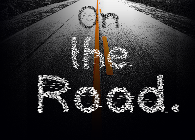 On The Road字体 1