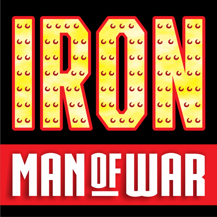 IRON MAN OF WAR字体 1