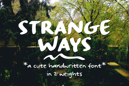 Strangeways Sample字体 1