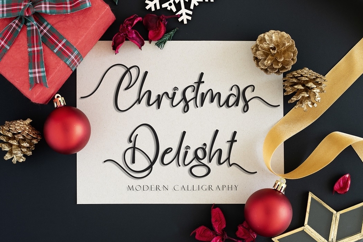 Christmas Delight字体 6
