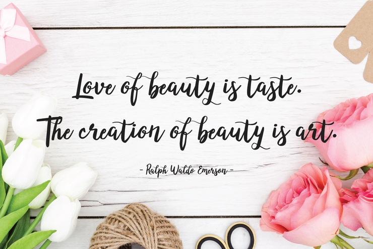 Abelia White字体 1