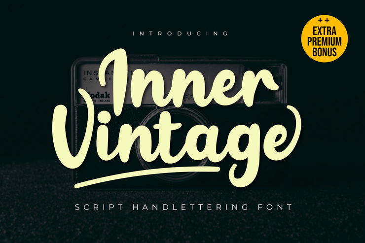 Inner Vintage字体 1