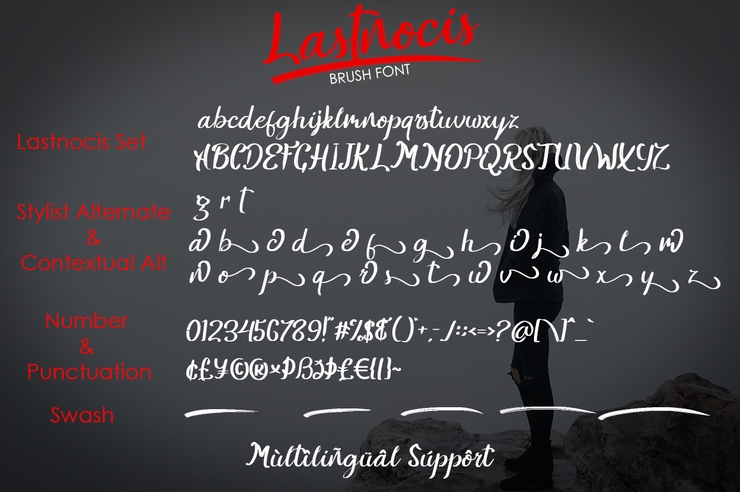 Lastnocis字体 4