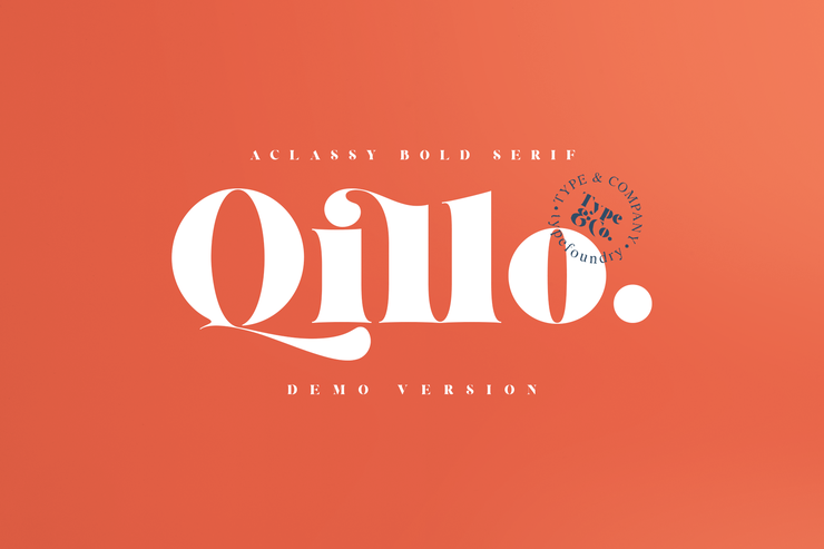 Qillo字体 1