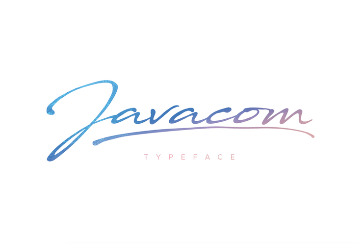 Javacom字体 1