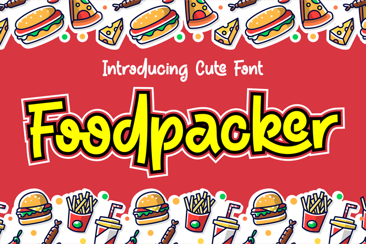 Foodpacker字体 1