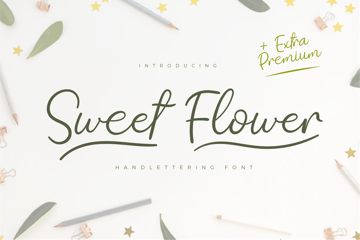 Sweet Flower字体 1