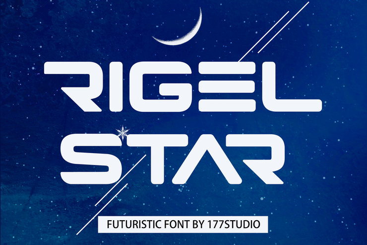 Rigel Star字体 5