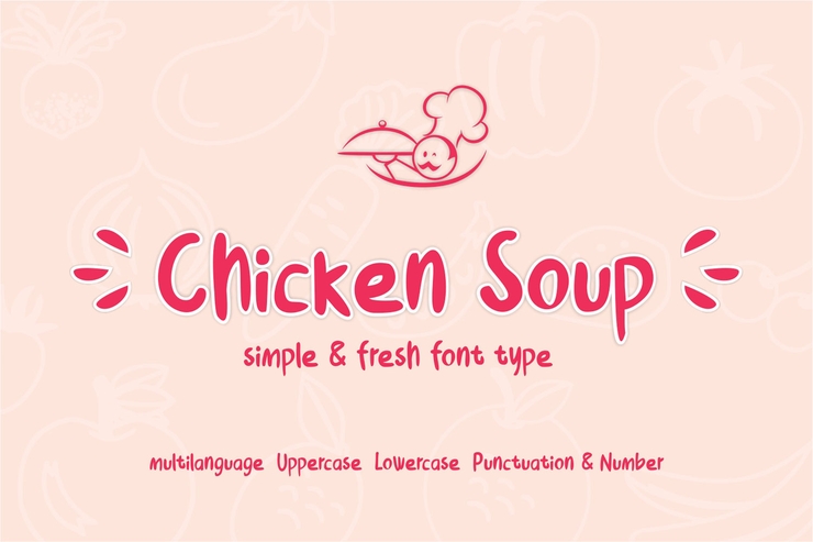 Chicken Soup字体 9