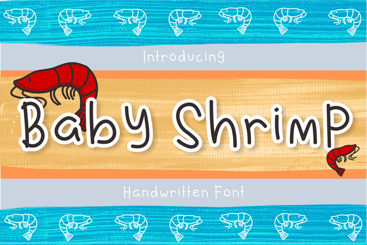 Baby Shrimp字体 1