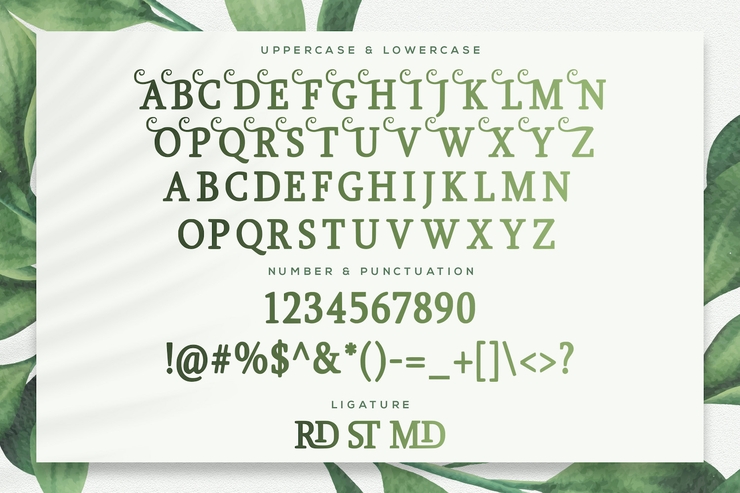 Girdens字体 4