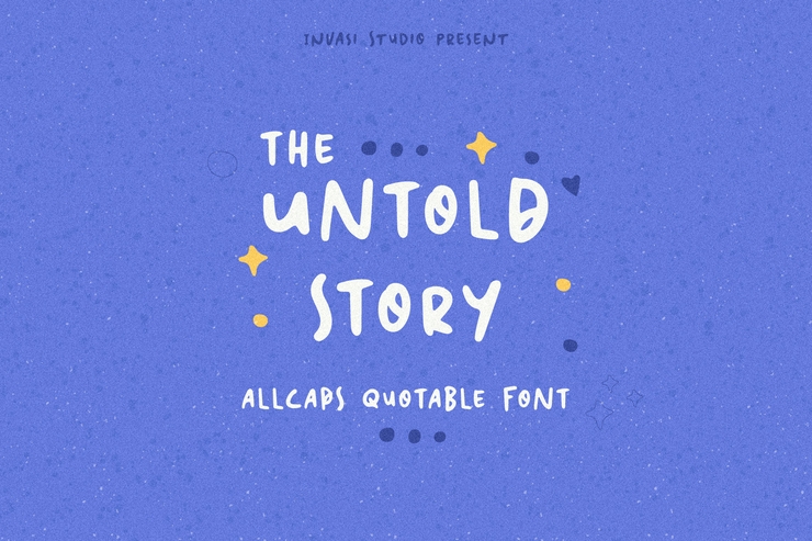 Untold Story字体 2