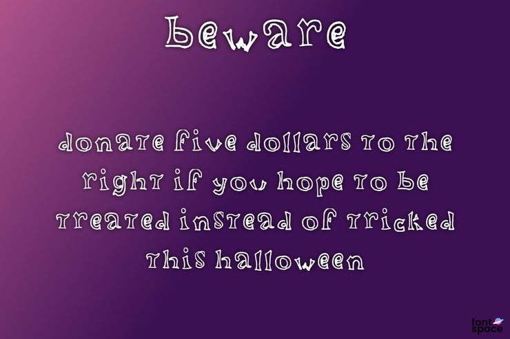 Haunted Mansion字体 1