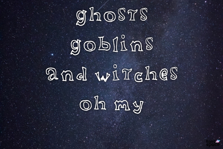 Haunted Mansion字体 4