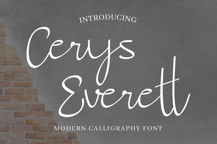 Cerys Everett字体 1