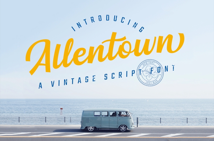 Allentown字体 1