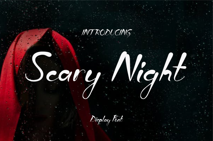 Scary Night字体 1