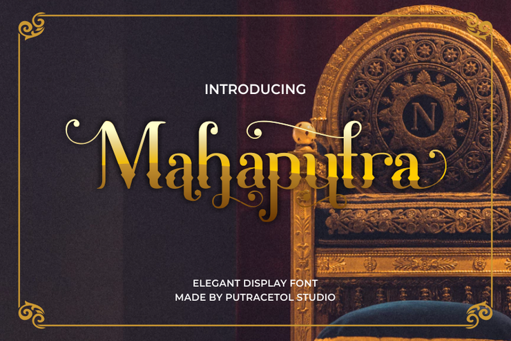 Mahaputra字体 1