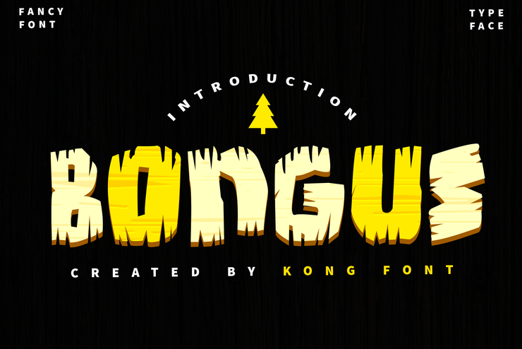 Bongus字体 1
