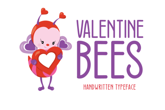 Valentine Bees字体 1