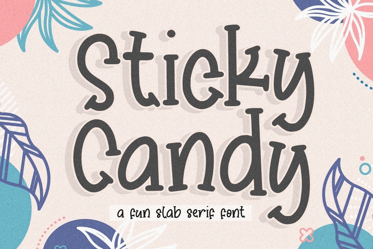 Sticky Candy字体 1
