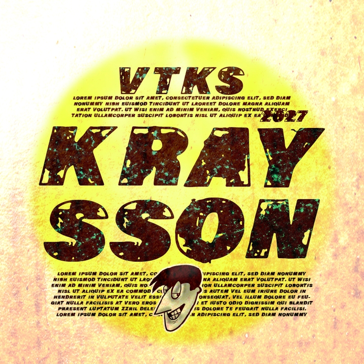 VTKS KRAYSSON字体 1