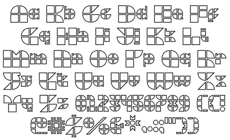 Gridstar字体 1