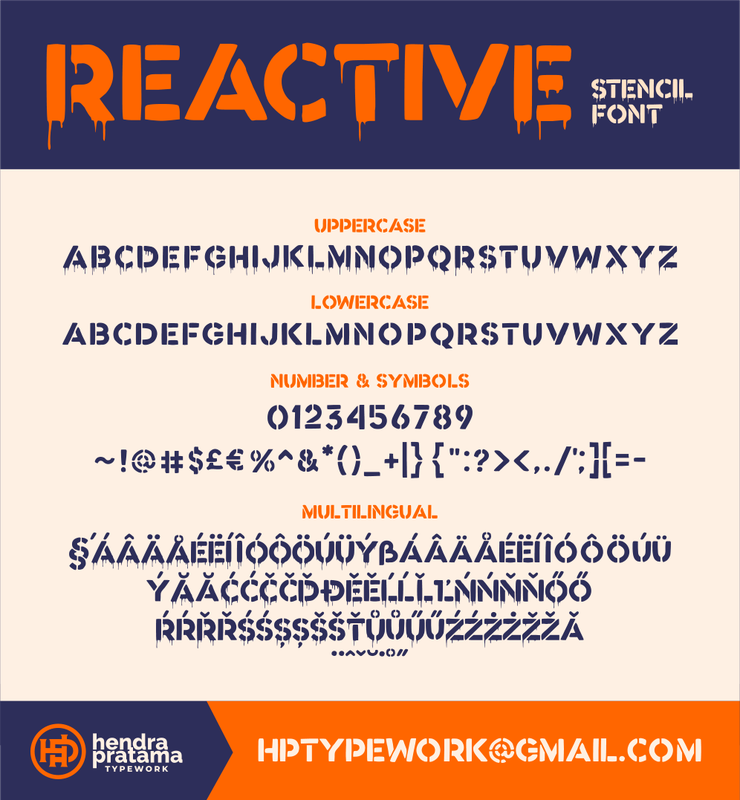 Reactive字体 2