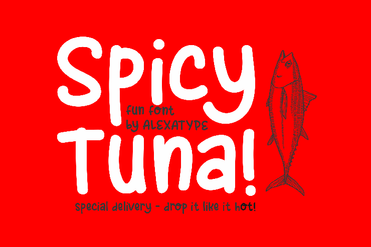 Spicy Tuna字体 1