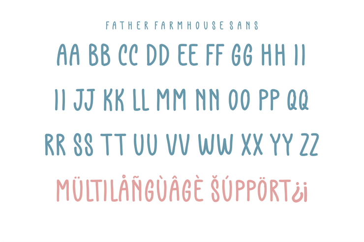 Father Farmhouse Sans字体 3