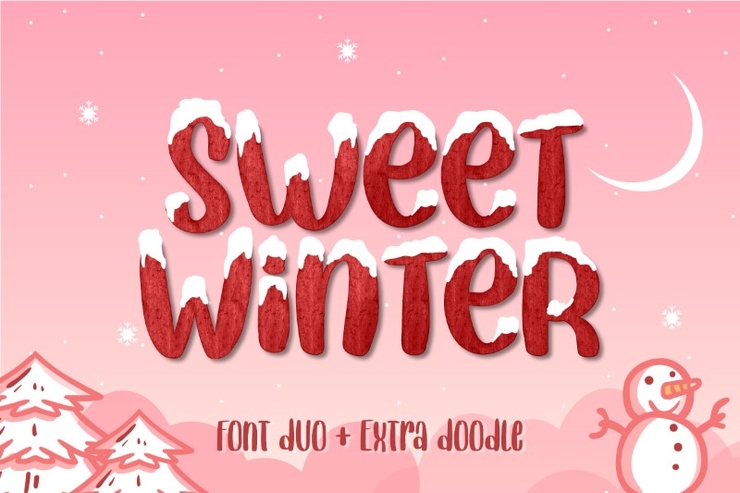 Sweet Winter Regular字体 1