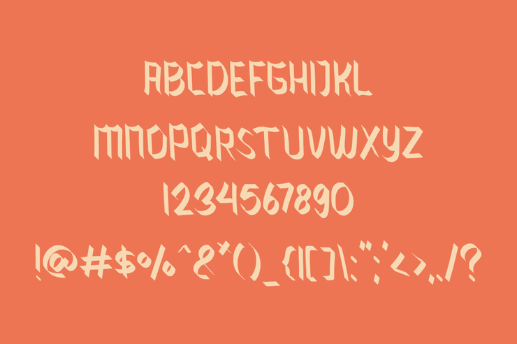 RUBRIKA字体 4