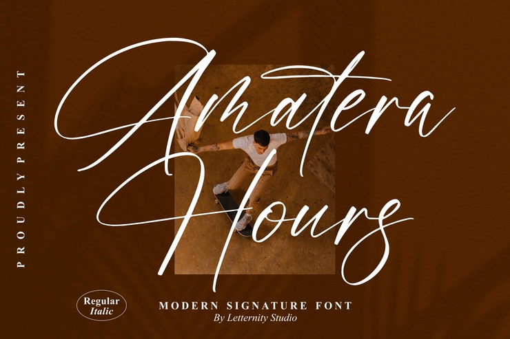 Amatera Hours字体 9