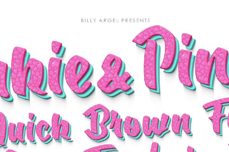 Binkie & Pinkie字体 3