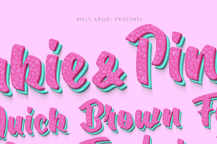 Binkie & Pinkie字体 6