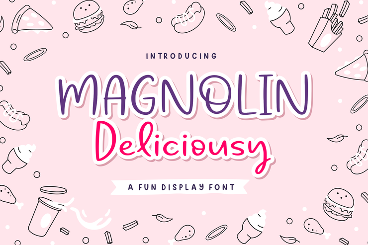 Magnolin Deliciousy字体 9