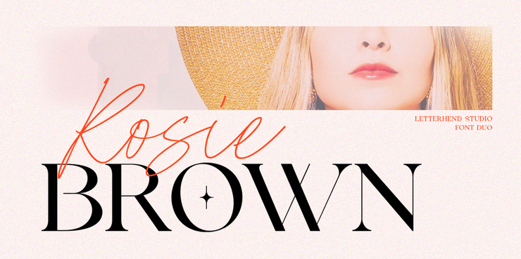 Rosie Brown Serif字体 2