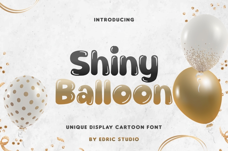 Shiny Balloon字体 1