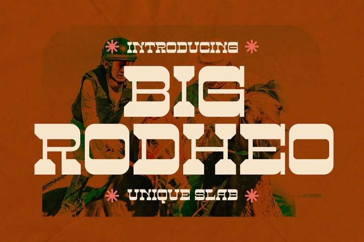 BIG RODHEO字体 5