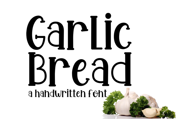 Garlic Bread字体 3