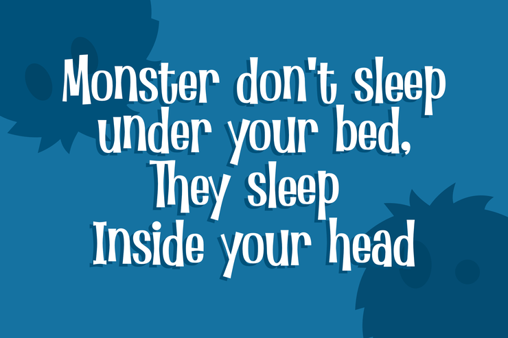 Little Monster字体 9