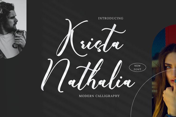 Krista Nathalia字体 2