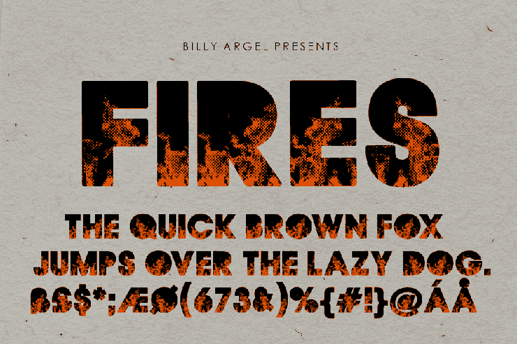 FIRES字体 4