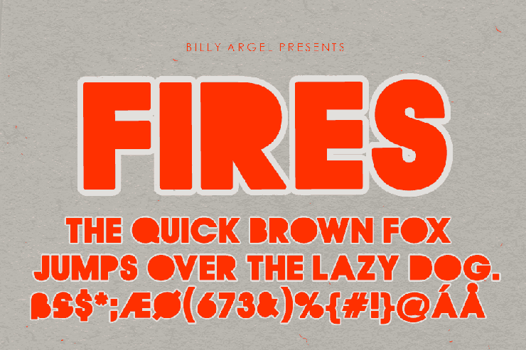 FIRES字体 5