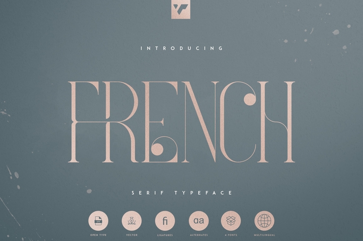 French Serif字体 1