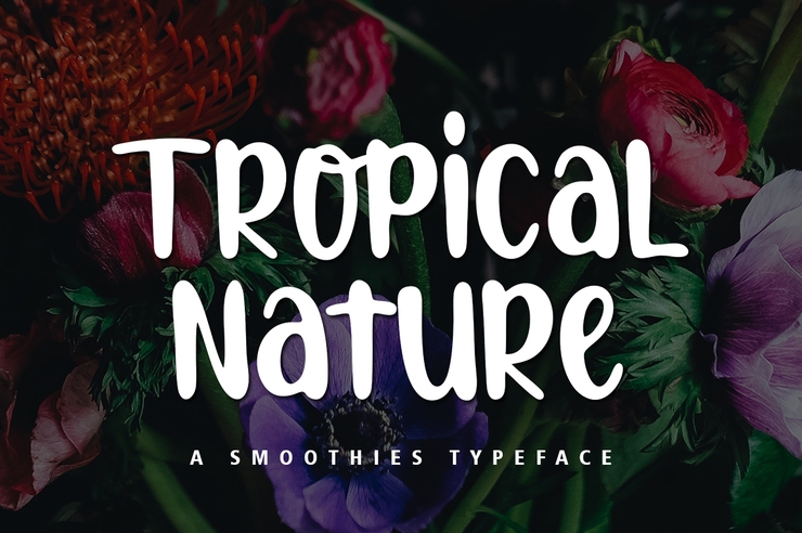 Tropical Nature字体 2