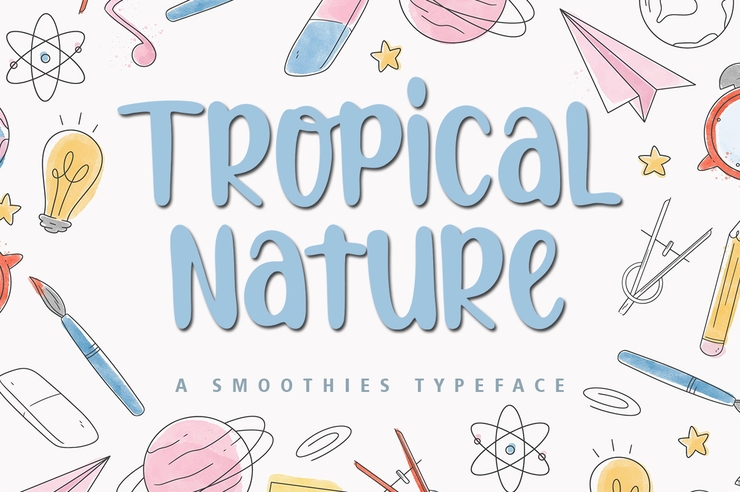 Tropical Nature字体 7
