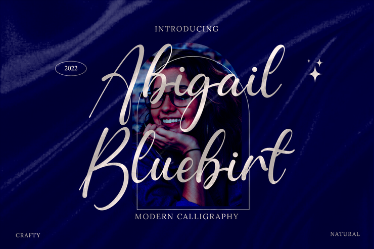 Abigail Bluebirt字体 3